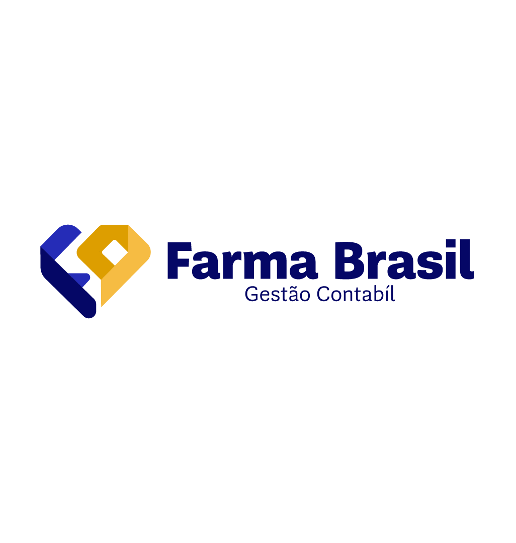 Logo Farma Brasil Gestão Contábil - Versão horizontal